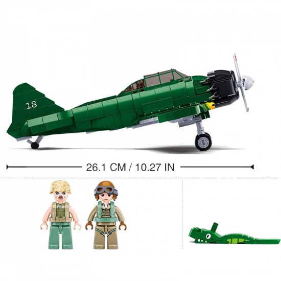 moc military aircraft ww2 m6m attack plane bricks toy moc military aircraft ww2 m6m attack plane bricks toy