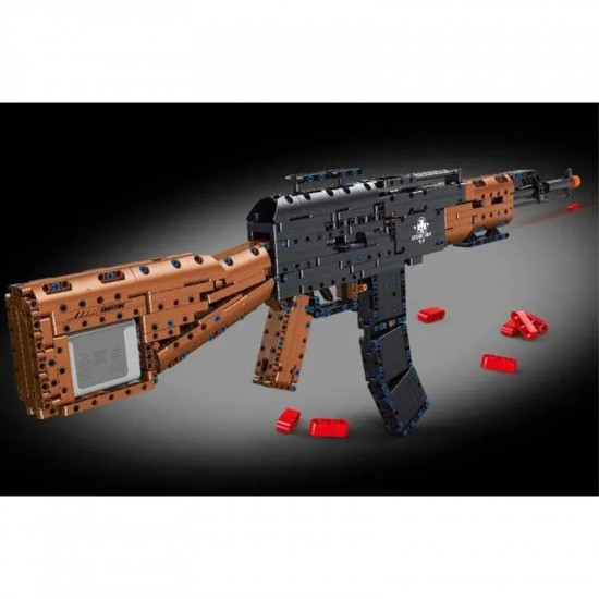 moc military ak47 assault rifle weapon bricks toy t2034 moc military ak47 assault rifle weapon bricks toy t2034