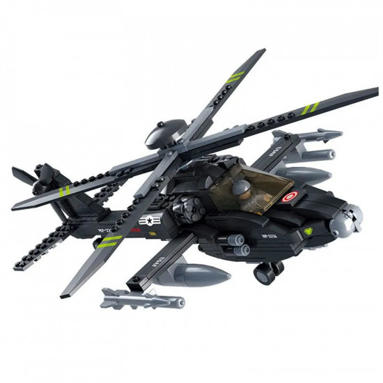 moc military armed us attack helicopter bricks toy moc military armed us attack helicopter bricks toy