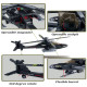 moc military armed us attack helicopter bricks toy moc military armed us attack helicopter bricks toy