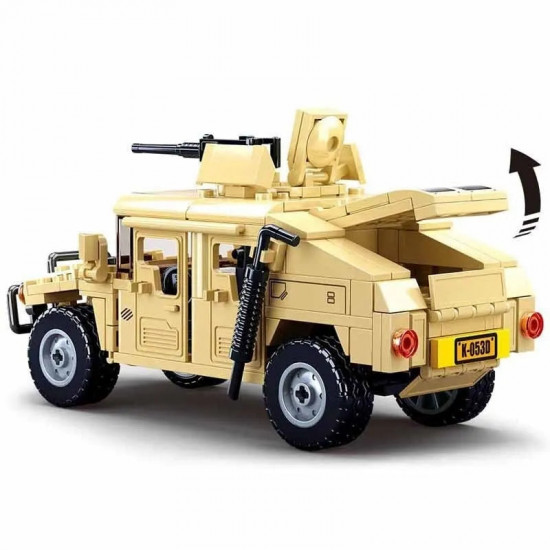 moc military armored humvee h1 off-road car bricks toy moc military armored humvee h1 off-road car bricks toy