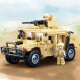 moc military armored humvee h1 off-road car bricks toy moc military armored humvee h1 off-road car bricks toy