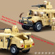 moc military armored humvee h1 off-road car bricks toy moc military armored humvee h1 off-road car bricks toy