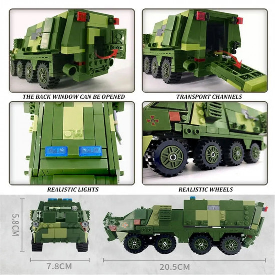 moc military armored medical off-road car bricks toys moc military armored medical off-road car bricks toys
