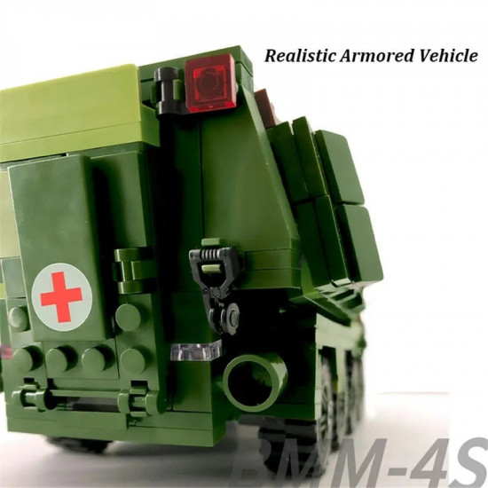 moc military armored medical off-road car bricks toys moc military armored medical off-road car bricks toys
