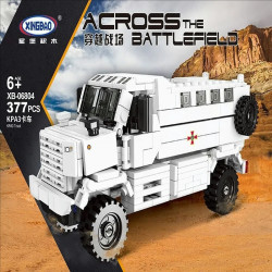 moc military armored off-road kpa3 truck bricks kids toys
