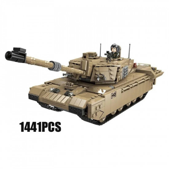 moc military challenger 2 main battle tank bricks toys