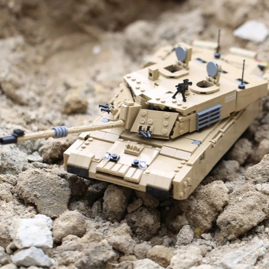 moc military challenger 2 main battle tank bricks toys