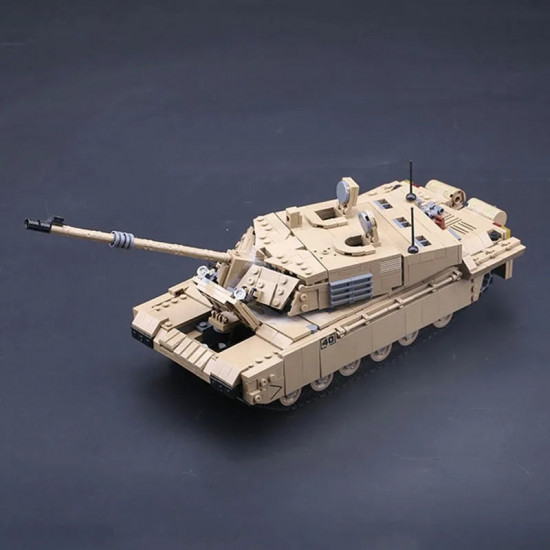 moc military challenger 2 main battle tank bricks toys