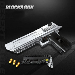 moc military desert eagle pistol gun bricks toys 92400