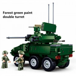 moc military ebrc infantry combat vehicle bricks toys