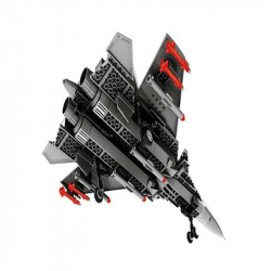 moc military f-15 eagle fighter jet bricks kids toys