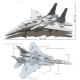 moc military f-15 eagle fighter plane bricks kids toys moc military f-15 eagle fighter plane bricks kids toys