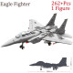 moc military f-15 eagle fighter plane bricks kids toys moc military f-15 eagle fighter plane bricks kids toys