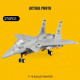 moc military f-15 eagle fighter plane bricks kids toys moc military f-15 eagle fighter plane bricks kids toys