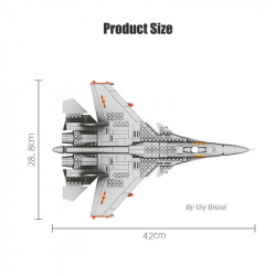 moc military f-15e eagle fighter jet plane bricks kids toys