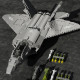 moc military f-22 raptor stealth aircraft bricks toy moc military f-22 raptor stealth aircraft bricks toy