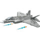 moc military f-35 aircraft lightning fighter jet bricks toy moc military f-35 aircraft lightning fighter jet bricks toy