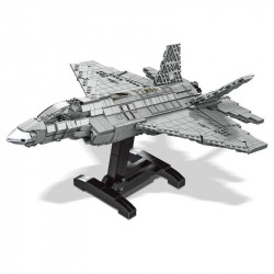 moc military f-35 aircraft lightning fighter jet bricks toy