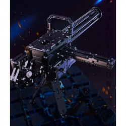 moc military gatling cannon gun weapon bricks toy t2036