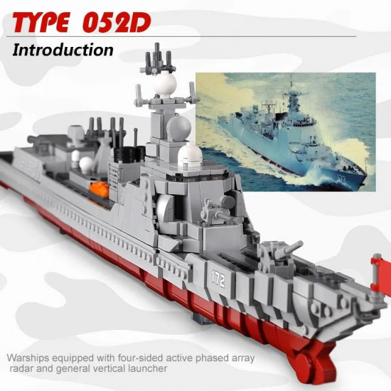 moc military guided missiles destroyer warship bricks toys moc military guided missiles destroyer warship bricks toys
