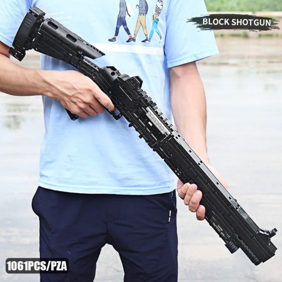 moc military gun m4 super 90 shotgun bricks toy 14003 moc military gun m4 super 90 shotgun bricks toy 14003