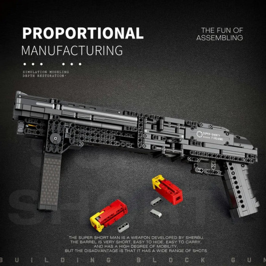 moc military gun super shorty pistol bricks toys 77002 moc military gun super shorty pistol bricks toys 77002