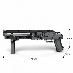 moc military gun super shorty pistol bricks toys 77002