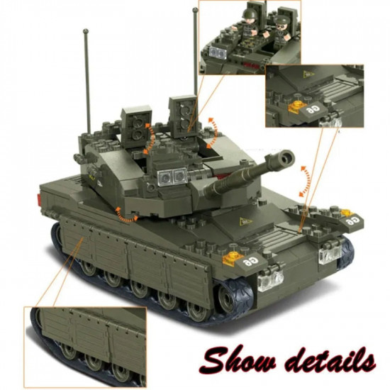 moc military israel merkava tank bricks toys moc military israel merkava tank bricks toys