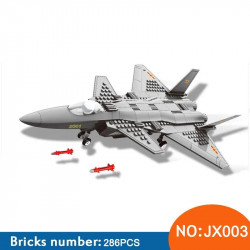 moc military j20 stealth fighter plane bricks kids toys
