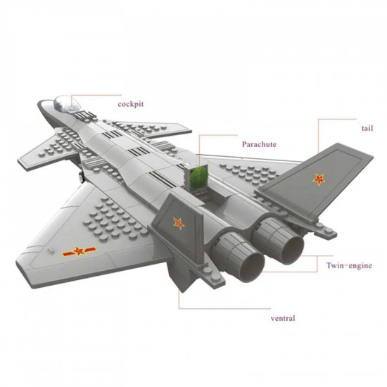 moc military j20 stealth fighter plane bricks toys kids moc military j20 stealth fighter plane bricks toys kids