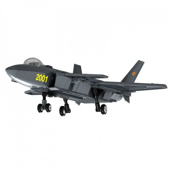 moc military j20 stealth fighter plane bricks toys kids moc military j20 stealth fighter plane bricks toys kids