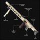 moc military mg24 electric machine gun bricks kids toys moc military mg24 electric machine gun bricks kids toys