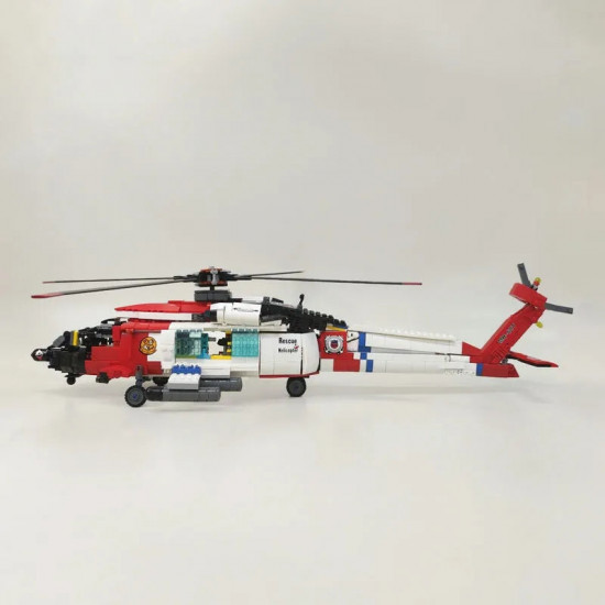 moc military mh-60t armed rescue helicopter bricks toys moc military mh-60t armed rescue helicopter bricks toys