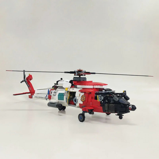 moc military mh-60t armed rescue helicopter bricks toys moc military mh-60t armed rescue helicopter bricks toys