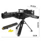 moc military motorized maxim burst gun bricks toys 14009 moc military motorized maxim burst gun bricks toys 14009