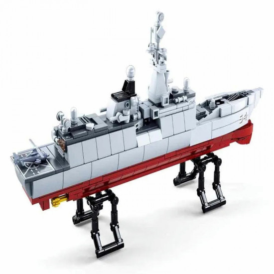 moc military navy 054a escort warship bricks toy moc military navy 054a escort warship bricks toy