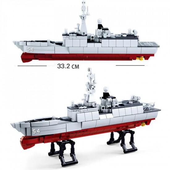 moc military navy 054a escort warship bricks toy moc military navy 054a escort warship bricks toy