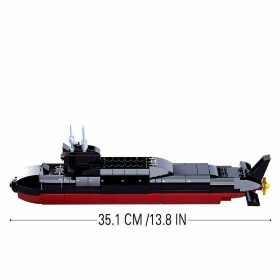 moc military navy 094 nuclear submarine bricks toys moc military navy 094 nuclear submarine bricks toys
