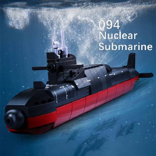 moc military navy 094 nuclear submarine bricks toys moc military navy 094 nuclear submarine bricks toys