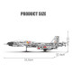 moc military rc j-15 flying shark aircraft bricks toy moc military rc j-15 flying shark aircraft bricks toy