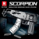 moc military scorpion sub machine gun bricks toys moc military scorpion sub machine gun bricks toys