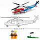 moc military sea army rescue helicopter bricks kids toys moc military sea army rescue helicopter bricks kids toys