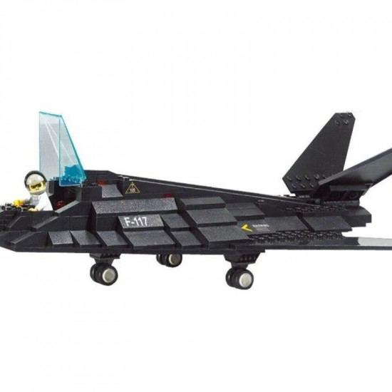 moc military stealth bomber jet f-117 aircraft bricks toys moc military stealth bomber jet f-117 aircraft bricks toys