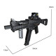 moc military ump45 smg gun assault rifle bricks toy moc military ump45 smg gun assault rifle bricks toy