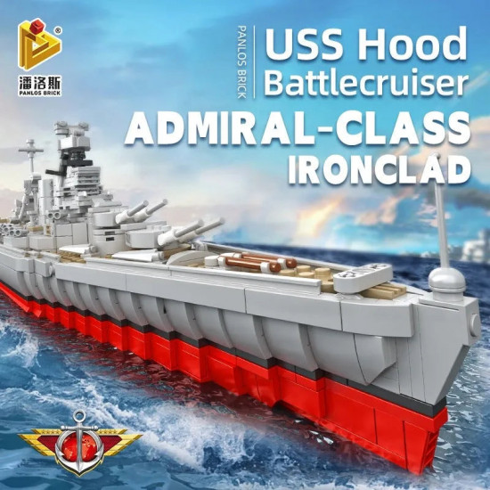 moc military uss hood battleship ww2 warship bricks toys moc military uss hood battleship ww2 warship bricks toys