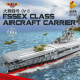 moc military uss hornet aircraft carrier warship bricks toys moc military uss hornet aircraft carrier warship bricks toys