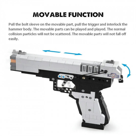 moc military weapon swat combat pistol gun bricks toys moc military weapon swat combat pistol gun bricks toys