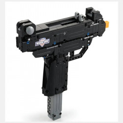 moc military weapon uzi smg gun rifle pistol bricks toy