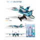 moc military ww2 aircraft su-27 fighter jet bricks toy moc military ww2 aircraft su-27 fighter jet bricks toy